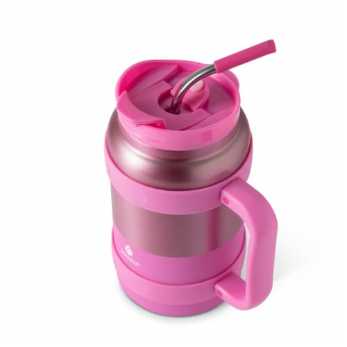 Manna™ Sawyer™ Stainless Steel Bottle - Pink Perspective: top