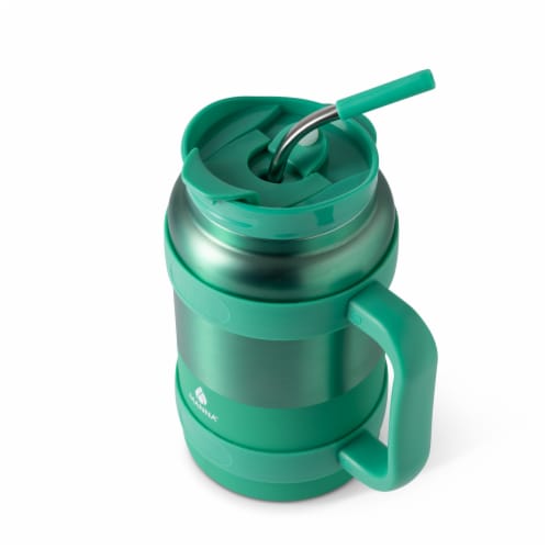 Manna™ Sawyer™ Stainless Steel Bottle - Green Perspective: top