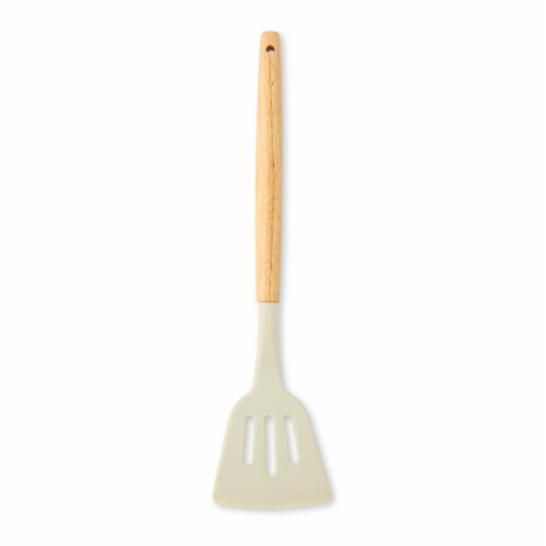 Core Kitchen Silicone Slotted Turner - Beige Perspective: top