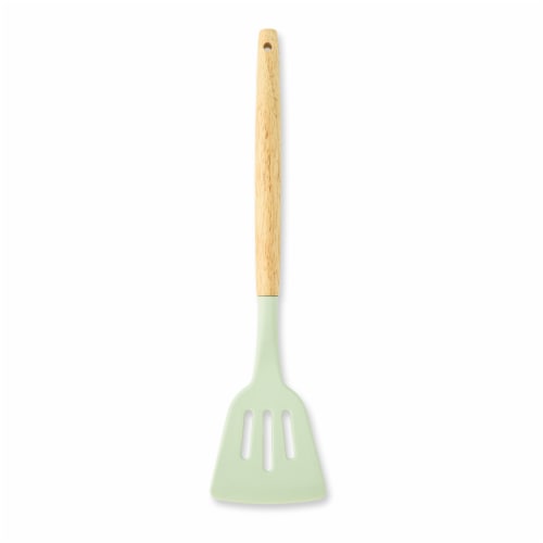 Core Kitchen Silicone Slotted Turner - Sage Perspective: top