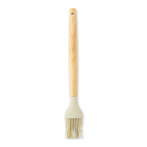 Core Kitchen Silicone Basting Brush - Beige Perspective: top
