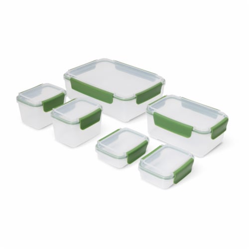 Manna™ Food Storage Set - Green Perspective: top