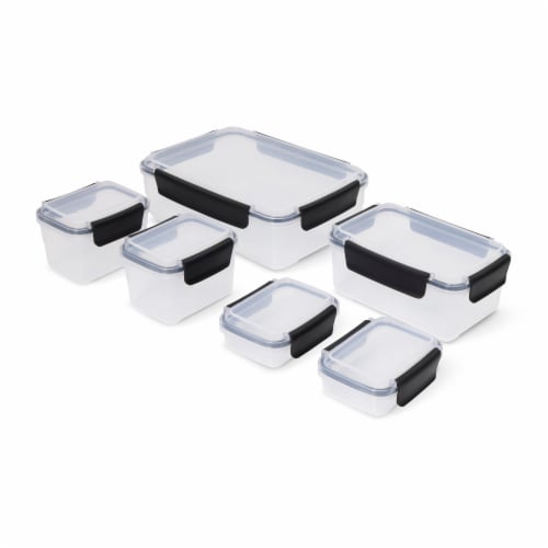 Manna™ Food Storage Set - Black Perspective: top