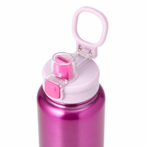 Manna™ Push Bottle - Metallic Pink Perspective: top