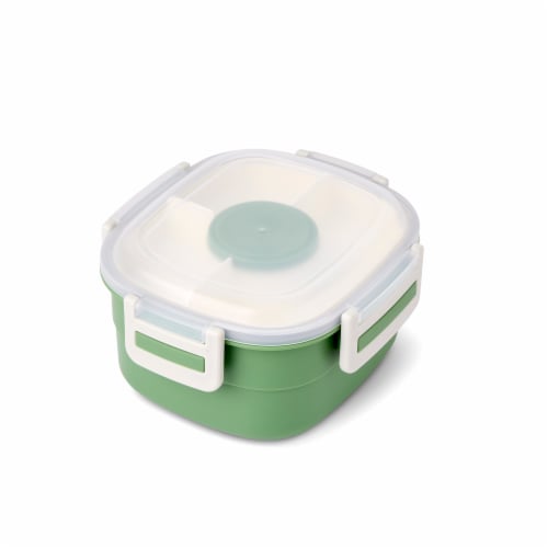 Manna™ Salad Bento Box - Green Perspective: top
