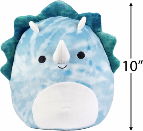 Squishmallow 10 Jerome The Blue Triceratops Official Kellytoy Plush 1 Count unit s Fry s Food Stores