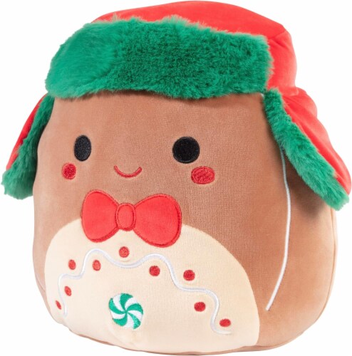 Squishmallows 10 Peterson The Gingerbread Man-Official Kellytoy