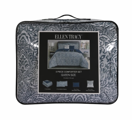Ellen Tracy™ Medallion Pattern Comforter Set Perspective: top