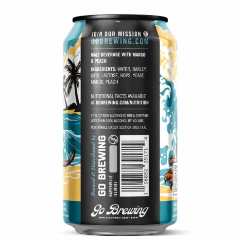 Go Brewing Sunshine State Tropical Ipa Perspective: top