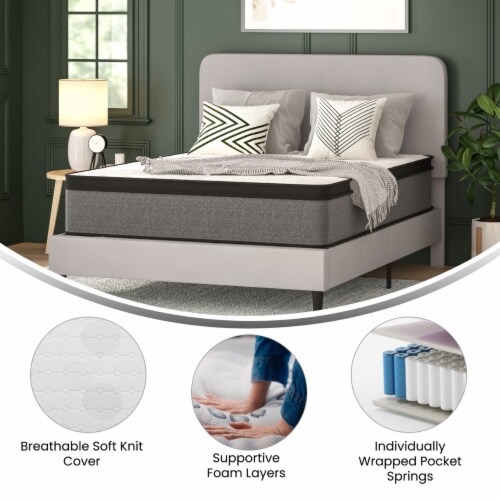 13 inch pillow clearance top mattress