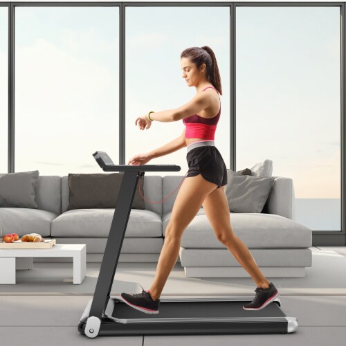 Compact folding electric treadmill new arrivals
