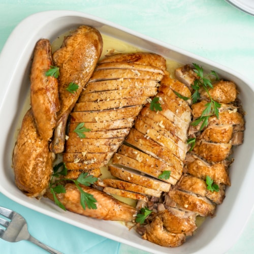 Butterball All Natural Frozen Bone-In Turkey Breast, 5.5-8.5 lbs Perspective: top