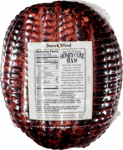 Boar’s Head Maple Glazed Honey Coat Ham Perspective: top