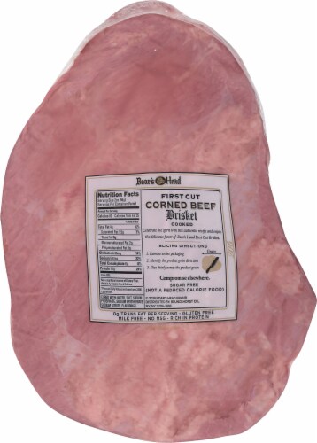 Boar’s Head First Cut Corned Beef Brisket Perspective: top
