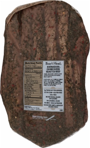 Boar’s Head Bold BuenAsado Chimichurri Roasted Beef Perspective: top