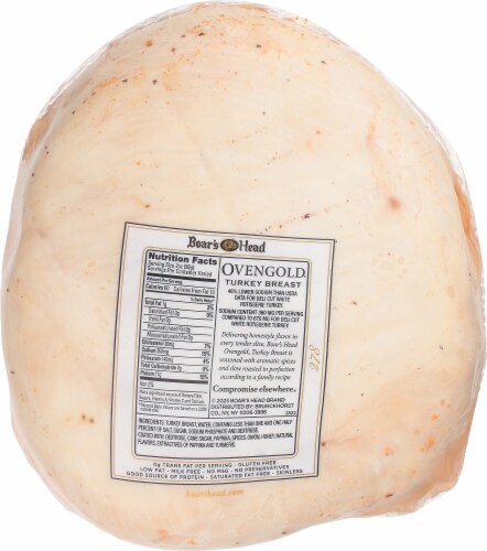 Boar's Head Ovengold Roasted Turkey Breast Perspective: top
