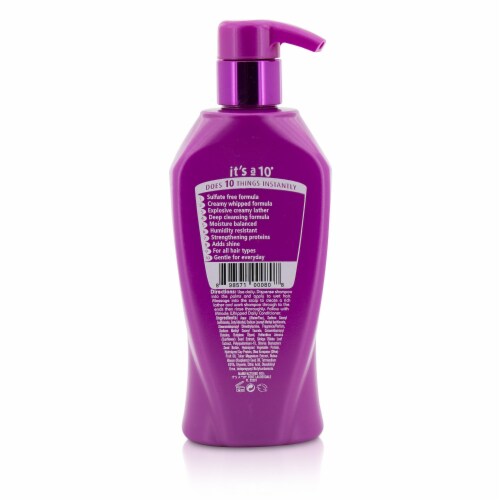 It's A 10 Miracle Whipped Shampoo 295.7ml/10oz Perspective: top
