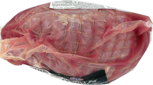 Moist & Tender Pork Netted Boneless Sirloin Roast Perspective: top
