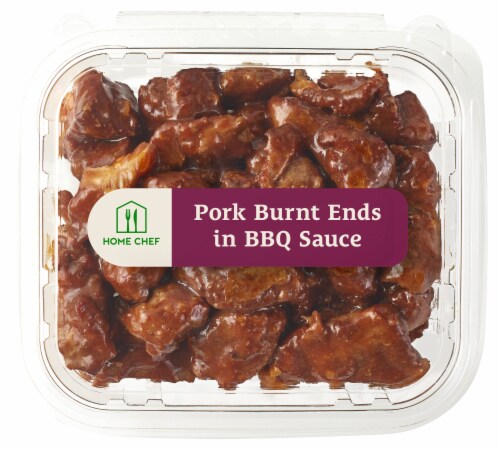 Home Chef BBQ Pork Burnt Ends Perspective: top