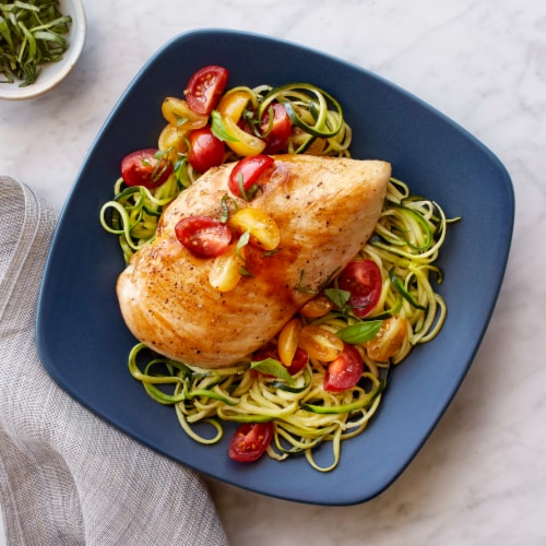 Foster Farms Simply Raised Free Range Boneless Skinless Chicken Breast Fillets Perspective: top