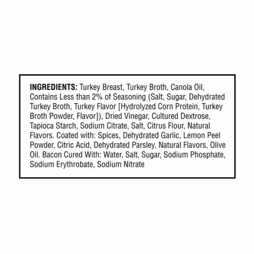 Shady Brook Farms® Turketta Bacon Wrapped Seasoned Turkey Breast Perspective: top