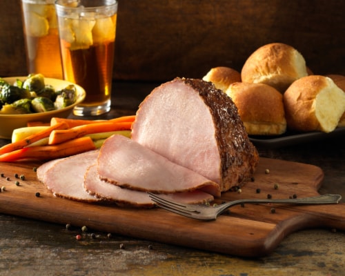 Kentucky Legend® Baked Honey Sliced Smoked Quarter Ham Limit 2 at Sale Price Perspective: top