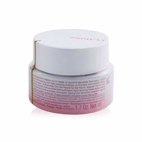 Clarins White Plus Pure Translucency Brightening Revive Night MaskGel 50ml/1.7oz Perspective: top
