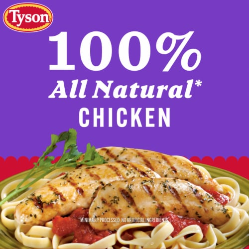 Tyson® All Natural Fresh Boneless Skinless Chicken Breast Tenderloins Perspective: top
