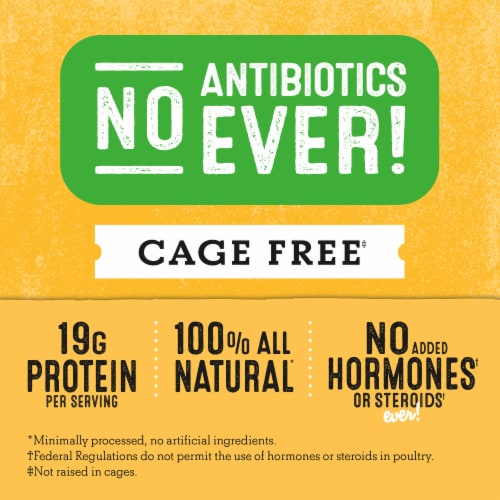Foster Farms Fresh & Natural Cage Free Boneless Skinless Chicken Thigh Fillets Perspective: top