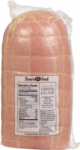 Boar’s Head Genoa Salami Perspective: top