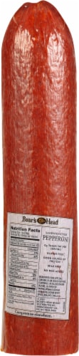 Boar's Head Pepperoni Perspective: top