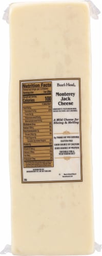 Boar’s Head Monterey Jack Cheese Perspective: top