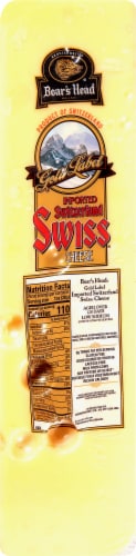 Boar’s Head Imported Switzerland Swiss Cheese Perspective: top