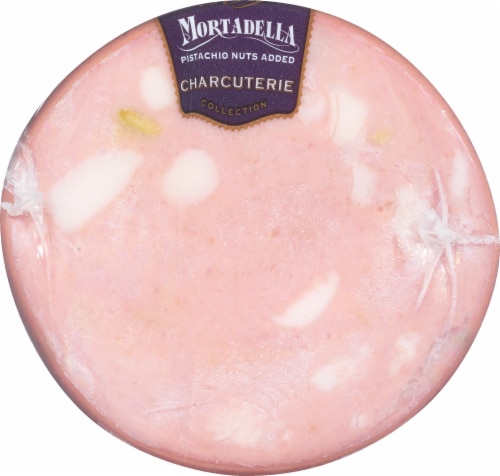 Boar’s Head Mortadella with Pistachios Perspective: top