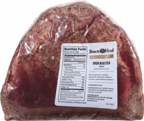 Boar’s Head All Natural Roast Beef Perspective: top