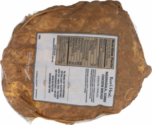 Boar's Head Madrasala Curry Chicken Breast Perspective: top