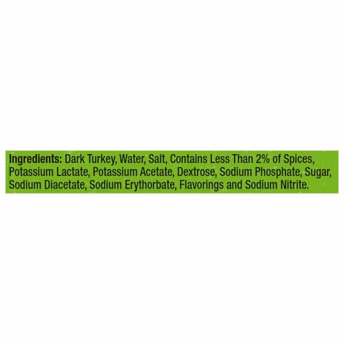 Foster Farms Turkey Pastrami Perspective: top