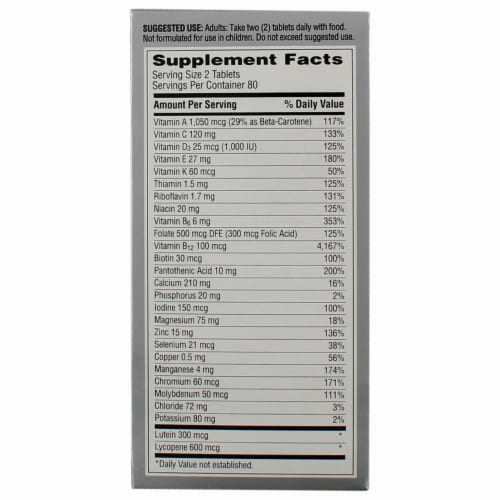 Centrum® Minis Men's 50+ Multi-Vitamin Tablets Perspective: top