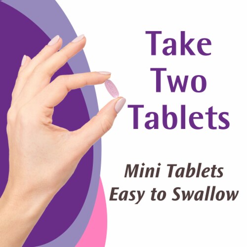 Caltrate Minis 600+D3 Plus Minerals Calcium and Vitamin D Supplement Tablets Perspective: top