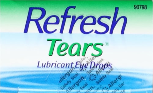 Refresh Tears Lubricant Eye Drops Perspective: top