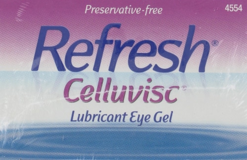 Refresh Celluvisc Lubricant Eye Drops Perspective: top