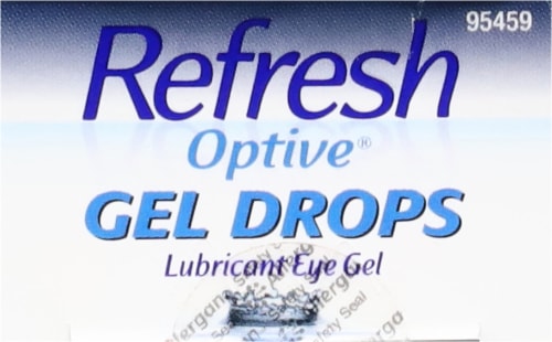 Refresh Optive Gel Drops Extended Therapy Lubricant Eye Gel Perspective: top