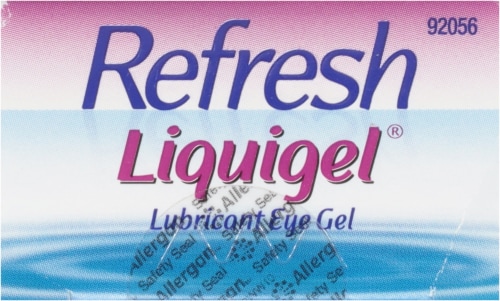Refresh Liquigel® Soothing Lubricant Eye Gel Perspective: top