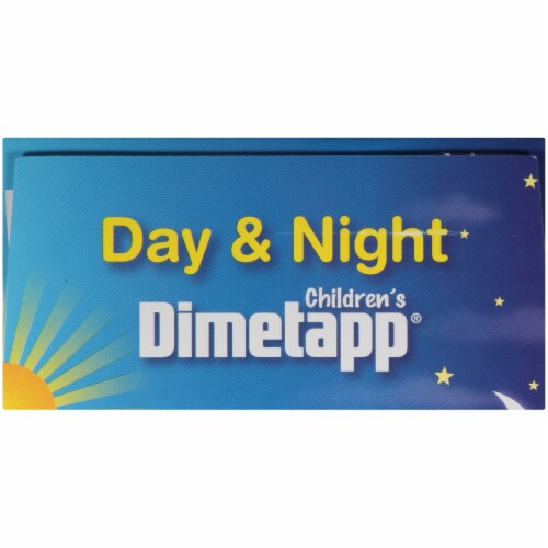 Dimetapp® Children's Day & Night Liquid Cold & Cough Suppressant & Decongestant Relief Perspective: top