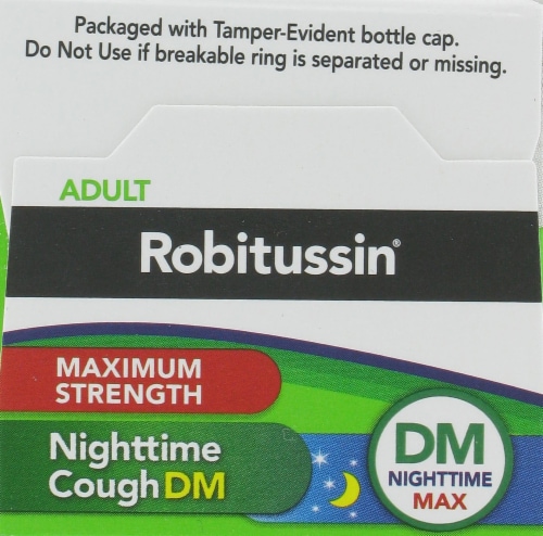Robitussin Nighttime Cough DM Perspective: top
