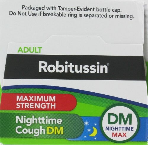 Robitussin Nighttime Cough DM Perspective: top