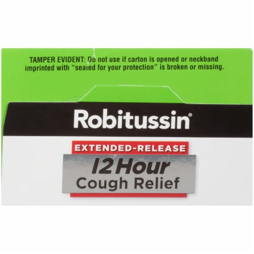 Robitussin® Extended Release Grape Flavored 12-Hour Cough Relief Cough Suppressant Liquid Perspective: top