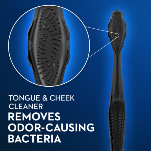 Oral-B Charcoal Toothbrush Perspective: top
