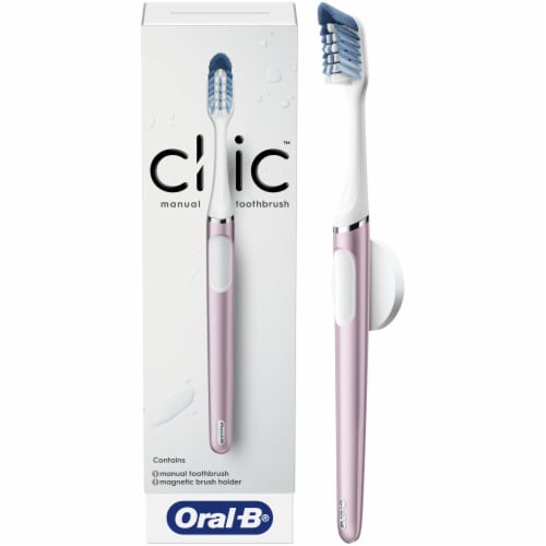 Oral-B Clic Rose Manual Toothbrush Perspective: top