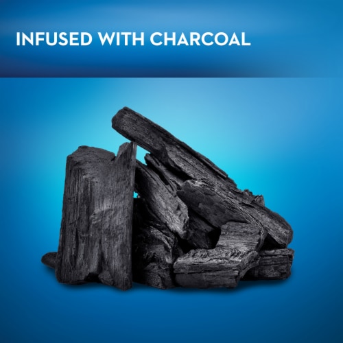 Oral-B Charcoal Infused Mint Dental Floss Perspective: top